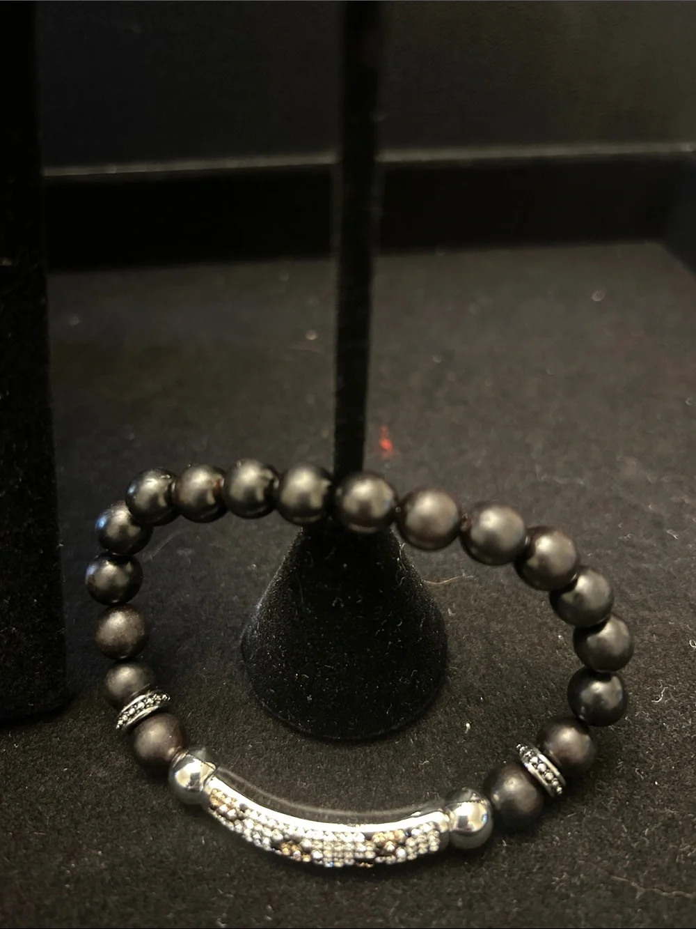Park Lane Crystal Pave Smiley Necklace and Earring and Bracelet Set - Silver